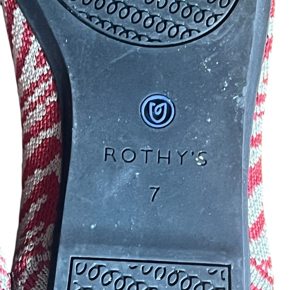 Rothy’s red zebra print points - 7 - Picture 11 of 11